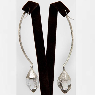 Silver with Quartz Earrings
AH-304